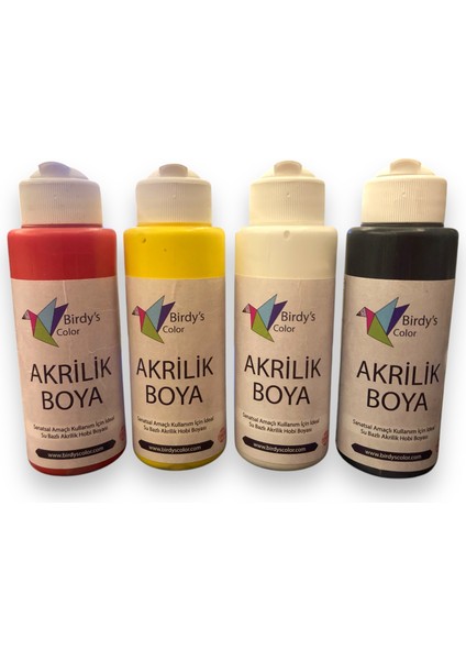 Akrilik Boya 4X120 ml - Art Renkler