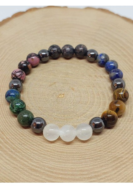 Boğa Burcu Doğal Taş 8mm Unisex Bileklik (55748) indirimleri