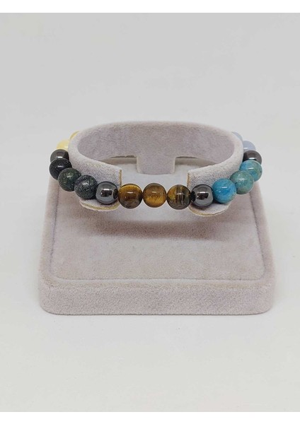 İkizler Burcu Doğal Taş 8mm Unisex Bileklik (55746) fiyatları