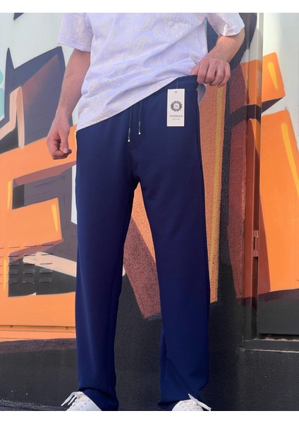 Yeni Sezon Rahat Kalıp Esnek Kumaş Beli Lastikli Baggy Jogger Pantolon modelleri