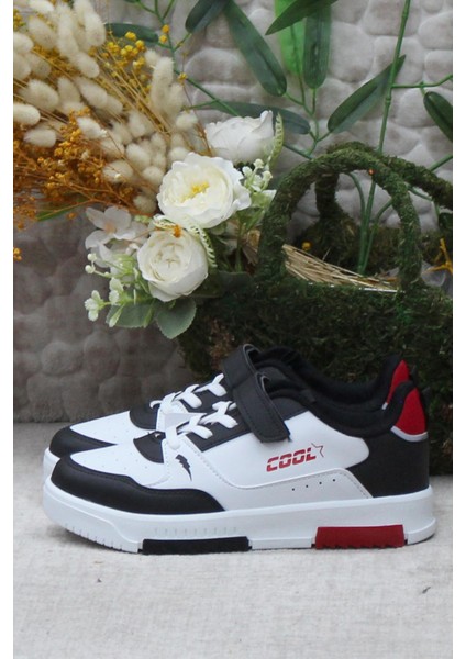 Cool Max Kırmızı Rahat Anatomik Sneaker Erkek Çocuk Ayakkabı