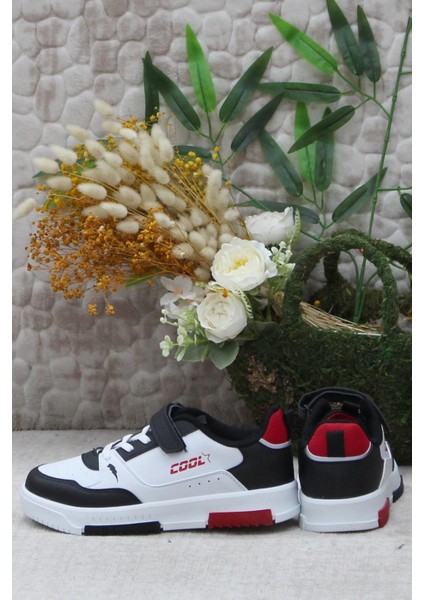 Cool Max Kırmızı Rahat Anatomik Sneaker Erkek Çocuk Ayakkabı