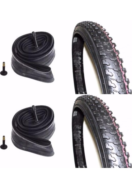 Bisiklet Lastik Seti 24X1.95 (2 Dış +2 Iç Lastik)