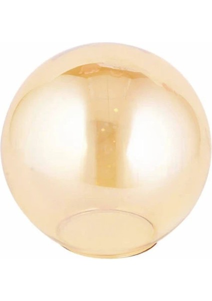 Glop Bal Rengi Avize Camı E27 (Boyu 14 cm ,0rta Çapı 15 cm )