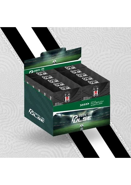 Beşiktaş - Pulse Futbolcu Kartları 2024/25 - Tam Kutu modelleri
