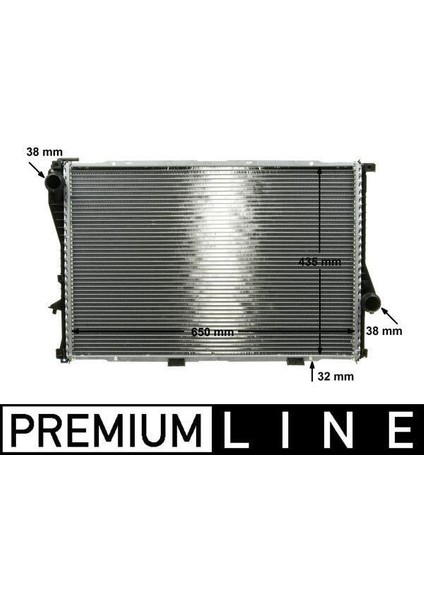 Motor Su Radyatoru Premıum Lıne Bmw E39 E38