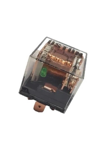 Mini Role Şeffaf 12V 5p 40A 87A