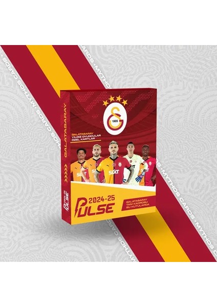 Galatasaray - Pulse Futbolcu Kartları 2024/25 - Tam Kutu