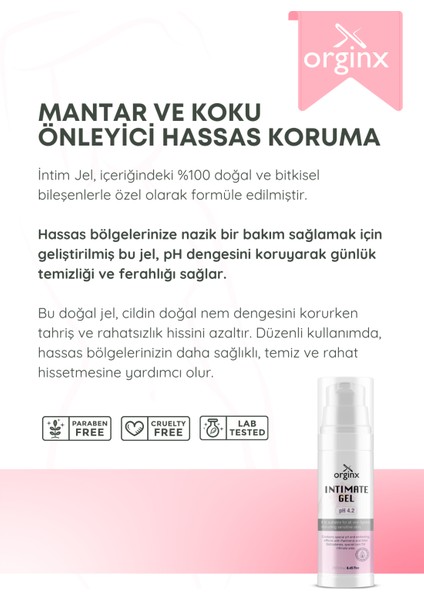 Genital Bölge Koku Mantar Akınti Giderici Genital Bölge Beyazlatma Etkili Intim Köpüğü 150ML