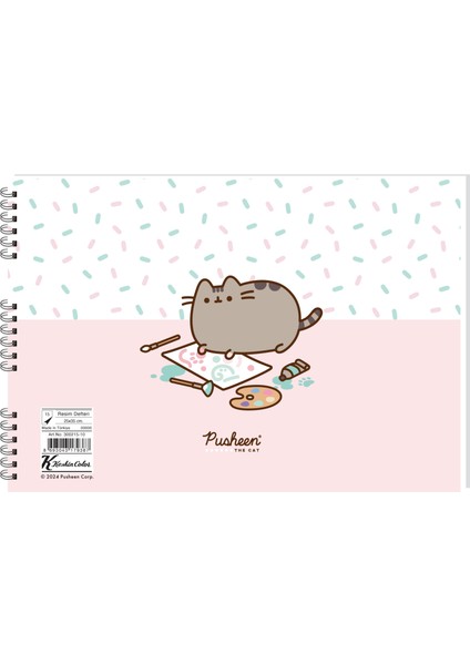 Pusheen 25*35 15 Yp. Spiralli Resim Defteri fiyatları