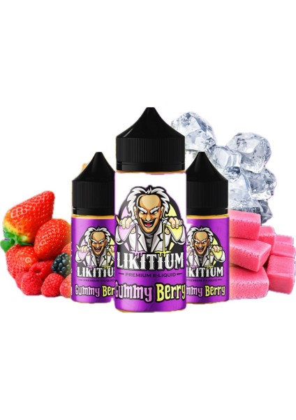 Gummy Berry 30ml-3mg Premium Aroma