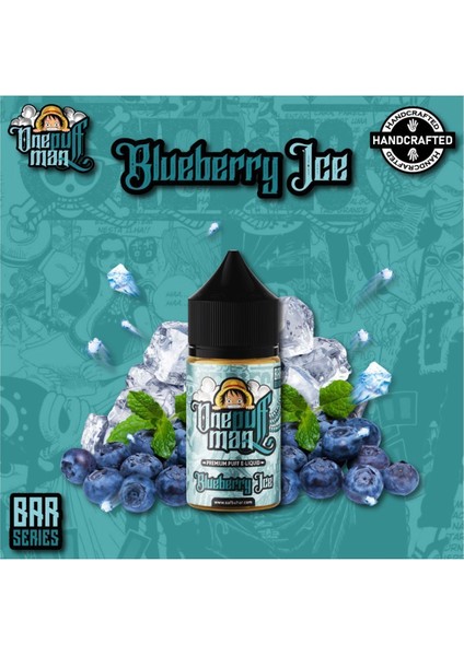Blueberry Ice Salt 30ml - 20mg (%2) Premium Aroma