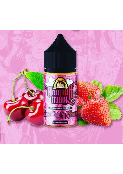 Strawberry Cherry Salt 30ml - 50mg (%5) Premium Aroma