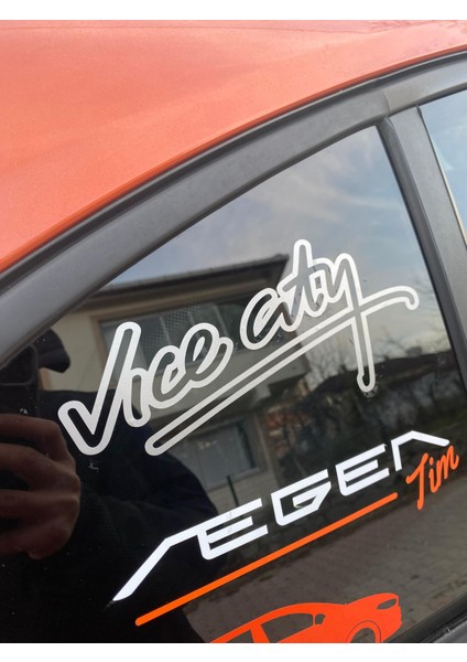 Vice City Oto Sticker 2 Adet fiyatları