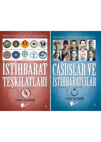 İstihbarat Teşkilatları - Casuslar ve İstihbaratçılar 2 Kitap - Yusuf Kalender