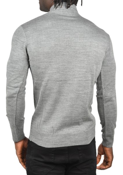 Dar Kesim Yarım Balıkçı Yaka Desenli Triko Yarım Boğazlı Kazak 2505505 indirimleri