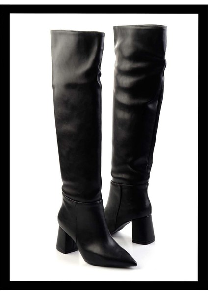 Siyah Kadın Çizme K03667232509