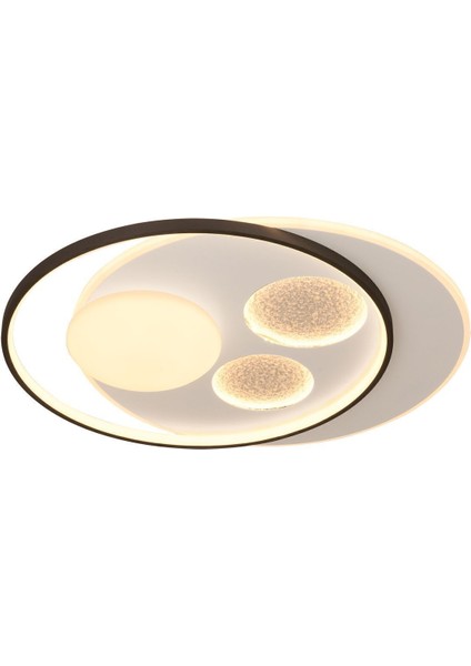 Oscar 50 cm Modern 3 Renk Işık (Beyaz Sarı Gün Işığı) Salon Yatak Odası Mutfak LED Avize fırsatları