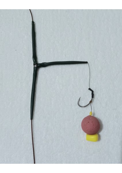 Çift Boili'li Gezer Kurşunlu Sazan Rig Takımı ( Premium Krill Karides ve Mısır ) modelleri