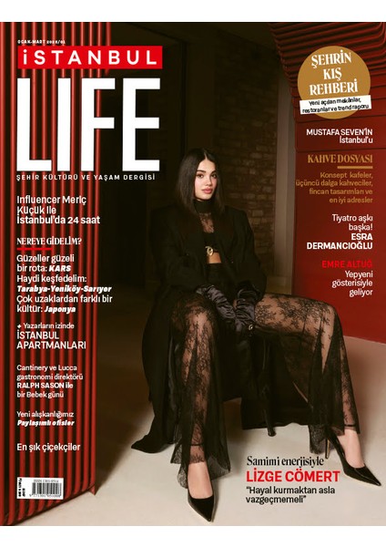 İstanbul Life Dergi 1. Sayı - Ocak - Mart 2025