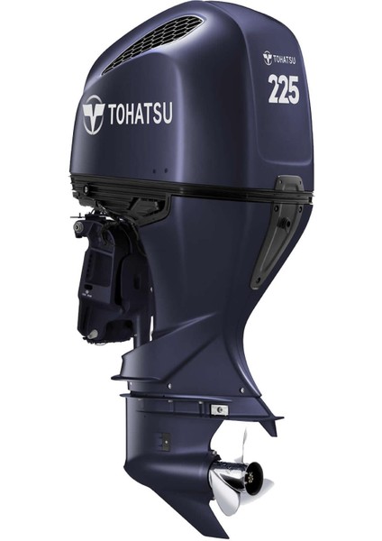 Mfs 225D Xu Ekstra Uzun Şaft Marşlı Trimli x Long Ters Beyaz 4 Zamanlı Deniz Motoru