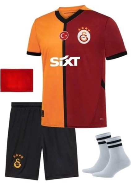 Galatasaray Çoçuk Sarı Kırmızı Boş Forma