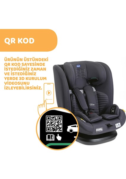 Mokita I-Size Air Oto Koltuğu 9-36 kg Graphite fiyatları