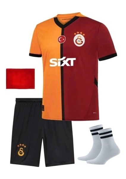 Sarı-Kırmızı Galatasaray Isimsiz Boş Çocuk Forması