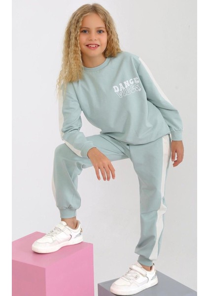 Kız Baskılı 6-9 Yaş 2 Ip Eşofman Takım