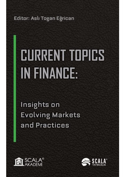 Current Topics In Finance