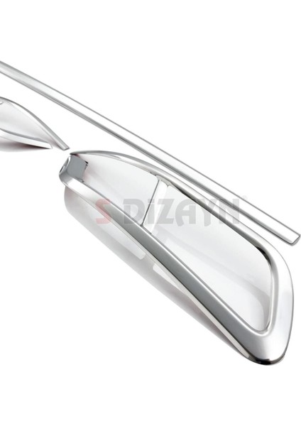 S-Dizayn Vw Passat B8.5 Krom Egzoz Görünümü Difüzör 4'lü R Line 3 Parça 2019 ve Üzeri S-Dizayn fırsatları