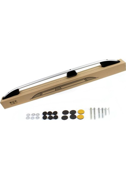 Fiat Fiorino V1 - Citroen Nemo - Peugeout Bipper 2008-2025 Gri Alüminyum Üst Port Bagaj Tavan Çıtas modelleri