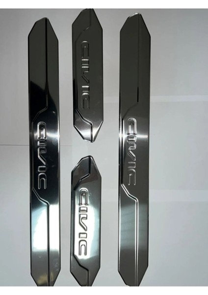 Honda Civic Fd6 Krom Kapı Eşiği 4 Parça (2006-2011)