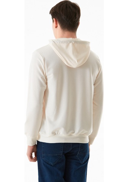 Believe Baskılı Kapüşonlu Sweatshirt indirimleri