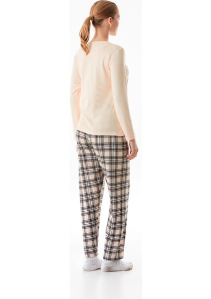 The Good Yazı Baskılı Bisiklet Yaka 2 Li Pijama Takımı indirimleri