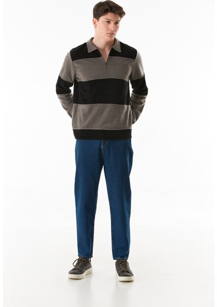 Düğmeli Boyfriend Jean Pantolon modelleri