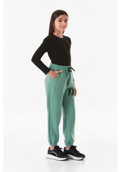 3 Iplik Fast Yazı Baskılı Jogger Unisex Çocuk Eşofman Altı modelleri