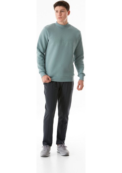 3 Iplik One Step Ahead Baskılı Dik Yaka Sweatshirt fiyatları