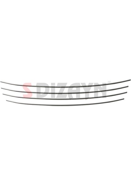 S-Dizayn Renault Fluence Krom Ön Tampon Çıtası 4 Prç. 2013-2016 Makyajlı fiyatları