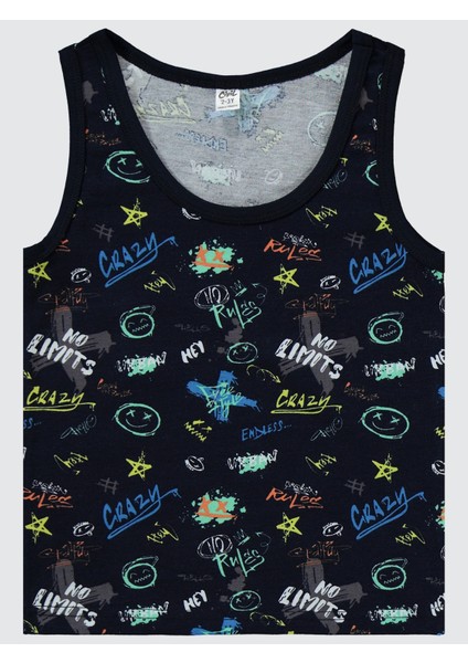 Erkek Çocuk 2'li Atlet Set 2-10 Yaş Turuncu modelleri