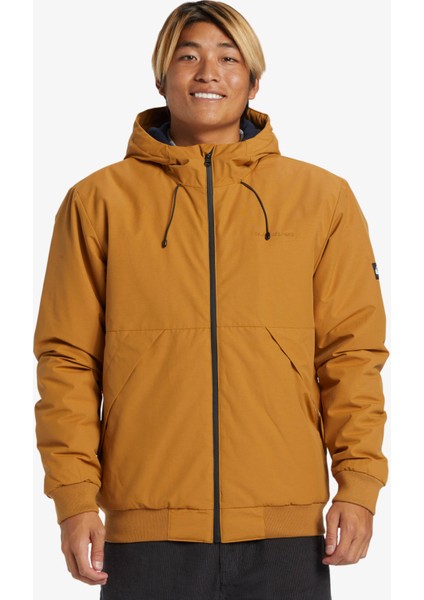 Kahve Erkek Mont EQYJK04089BROOKS 5k Jacket