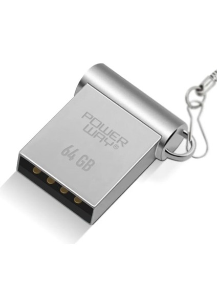 64 GB USB 3.0 Metal Mını Flash Bellek (4767) - Lisinya