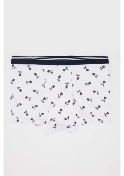 Erkek Çocuk Desenli 3'lü Boxer B8412A824AU