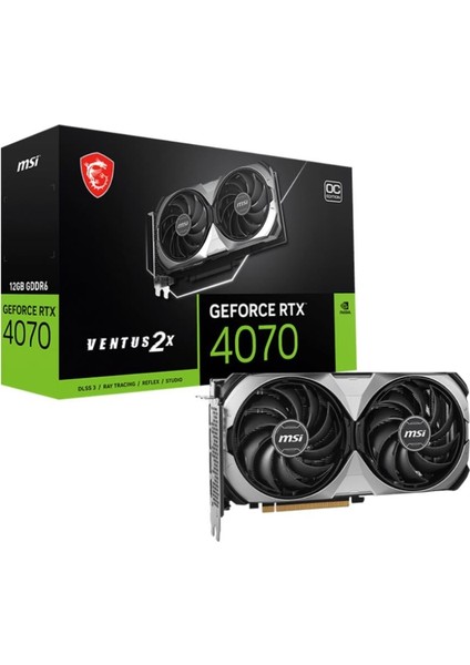 Geforce Rtx 4070 Ventus 2x E1 12G Oc Gddr6