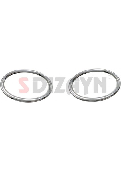 S-Dizayn Vw Jetta Krom Sis Farı Çerçevesi 2 Prç 2011-2014 modelleri