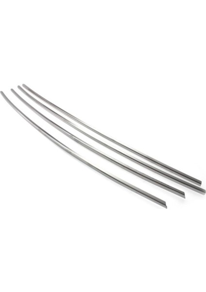 Fiorino Ön Tampon Çıtası 2008 > Krom 4 Parça Paslanmaz Çelik