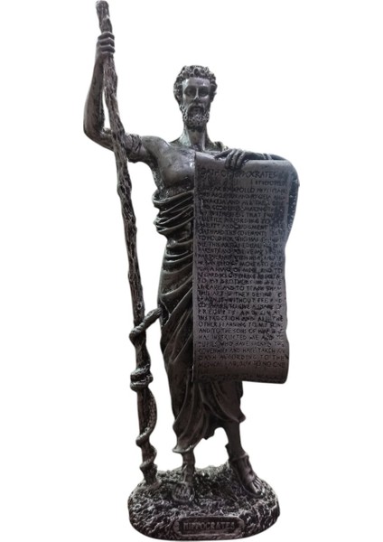 Hipokrat Biblo 25 cm Heykel Dekor Hediyelik Eşya indirimleri