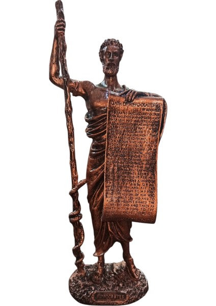 Hipokrat Biblo 25 cm Heykel Dekor Hediyelik Eşya indirimleri