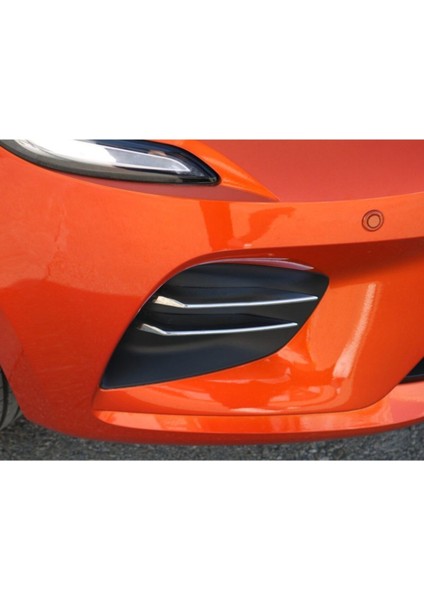 Renault Clıo 5 Hb - Ön Sis Farı Çıtası - 4 Parça Krom