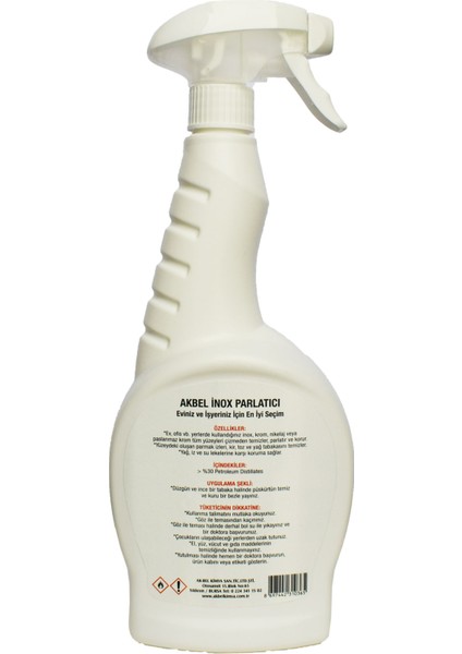 İnox Parlatıcı 750 ML
